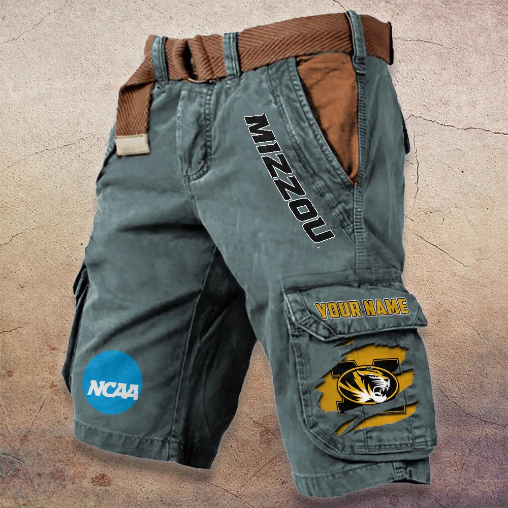 Sportswearmerch Missouri Tigers NCAA Denim Short For Fan