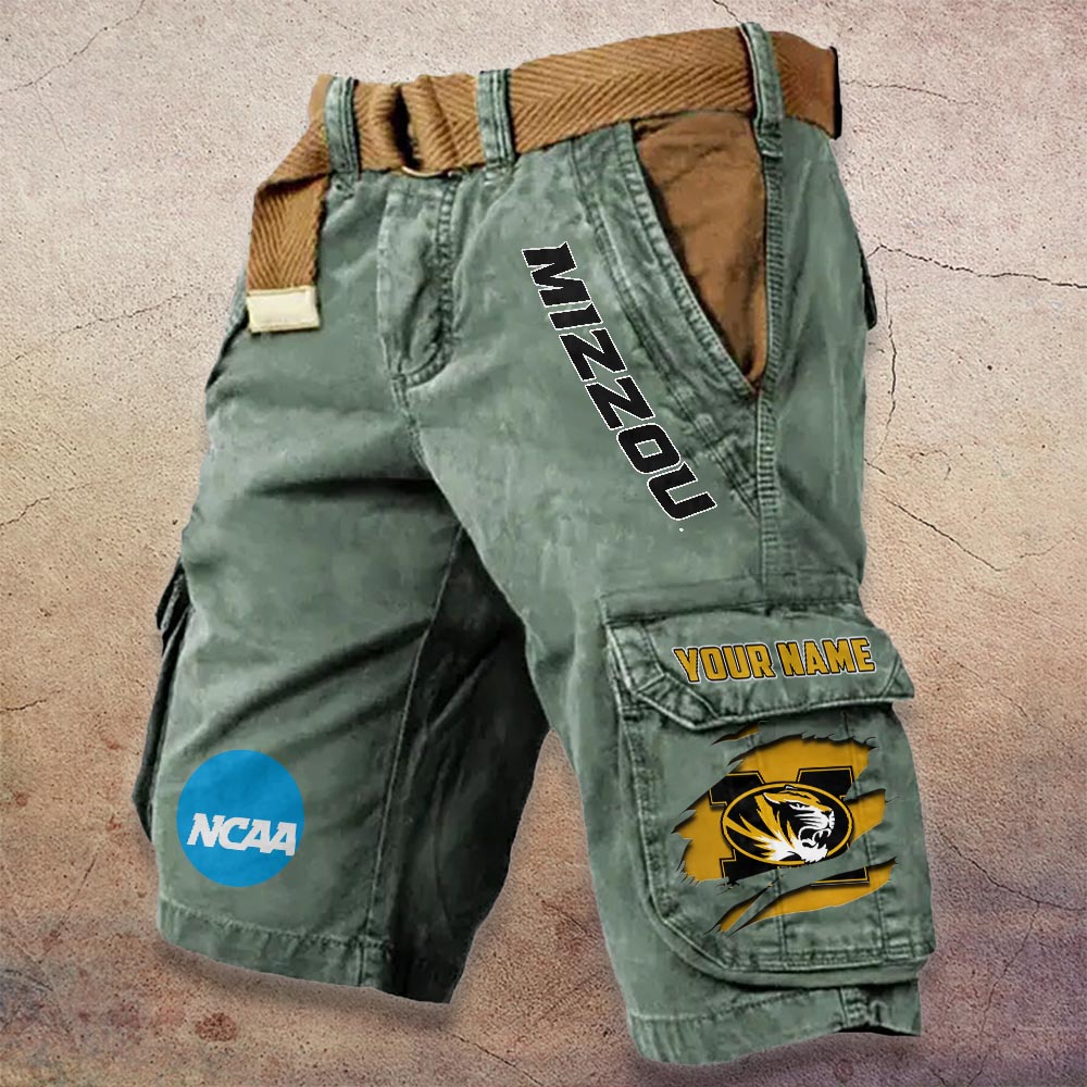 Sportswearmerch Missouri Tigers NCAA Denim Short For Fan