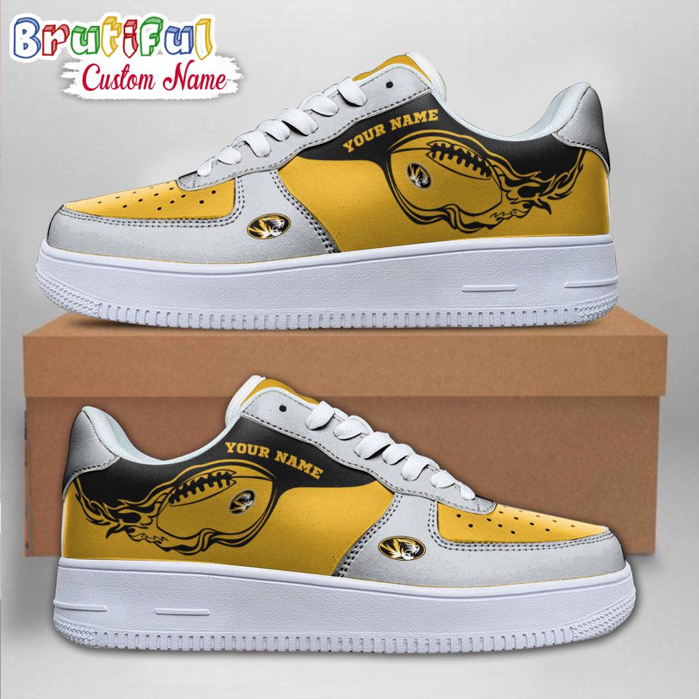 Sportswearmerch Missouri Tigers NCAA Sporty Air Low-Top Shoes For Men And Women