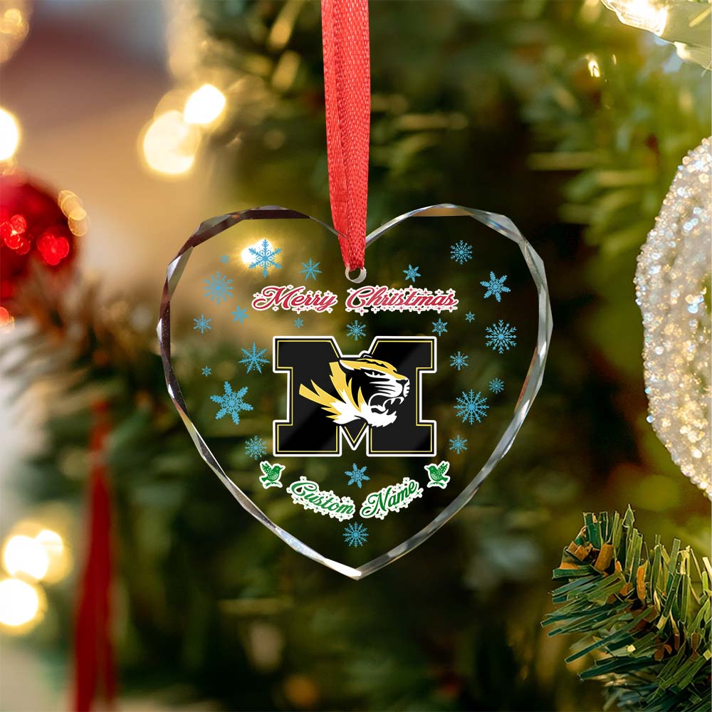 Sportswearmerch Missouri Tigers NCAA x Christmas Glass Ornament Gift For Fans
