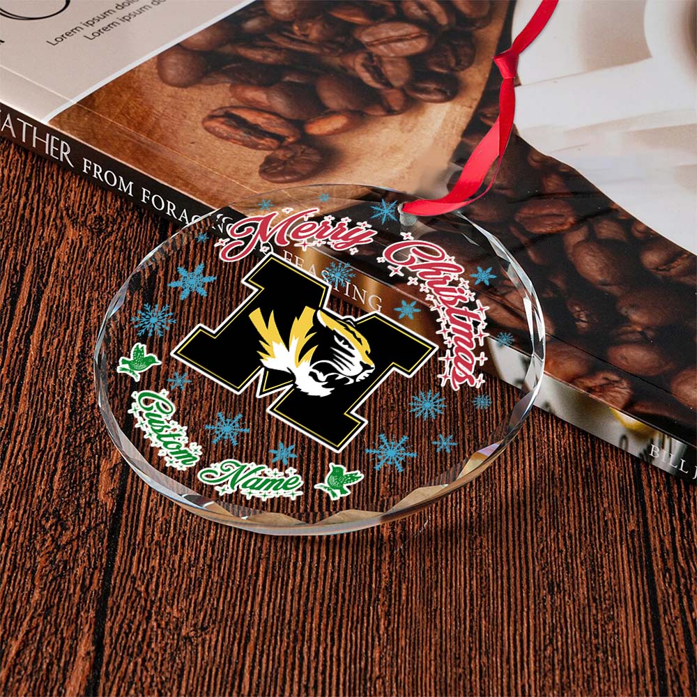 Sportswearmerch Missouri Tigers NCAA x Christmas Glass Ornament Gift For Fans