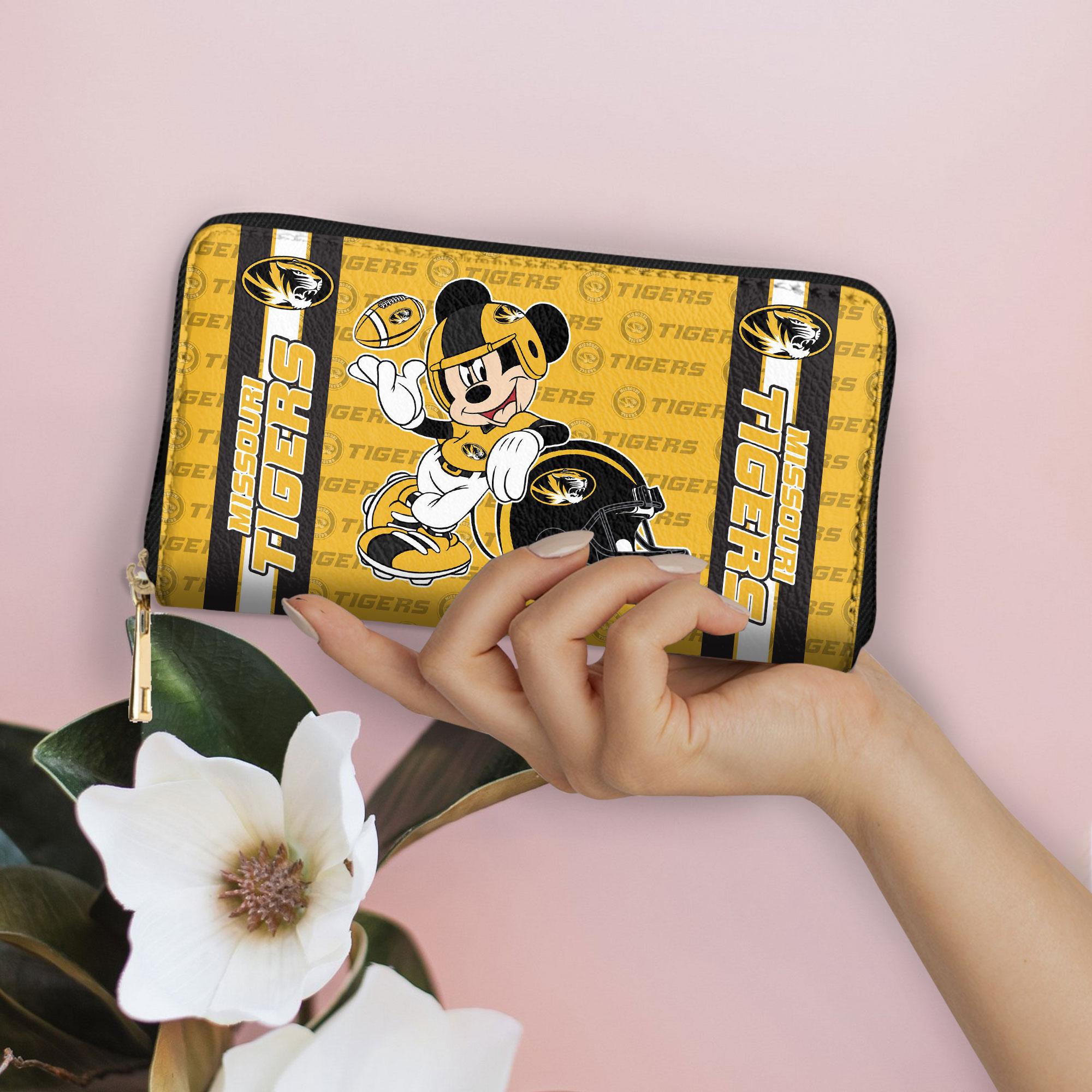 Sportswearmerch Missouri Tigers NCAA x Mickey Women Leather Handbag For Fan