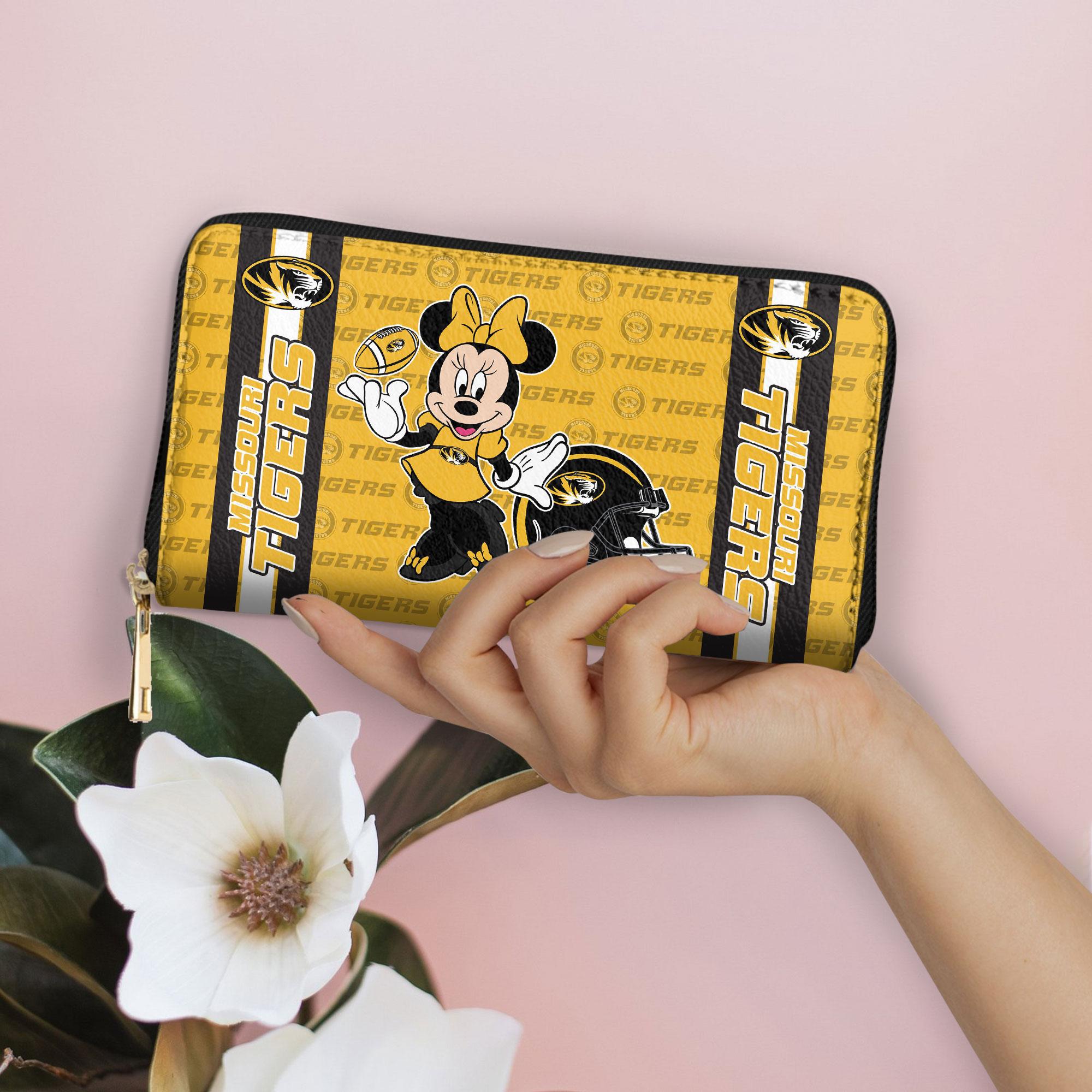 Sportswearmerch Missouri Tigers NCAA x Minnie Women Leather Handbag For Fan