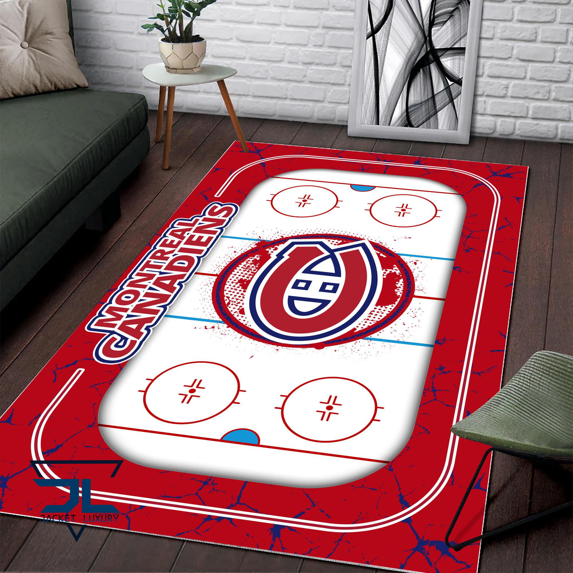 Sportswearmerch Montréal Canadiens NHL Area Rug For Fan