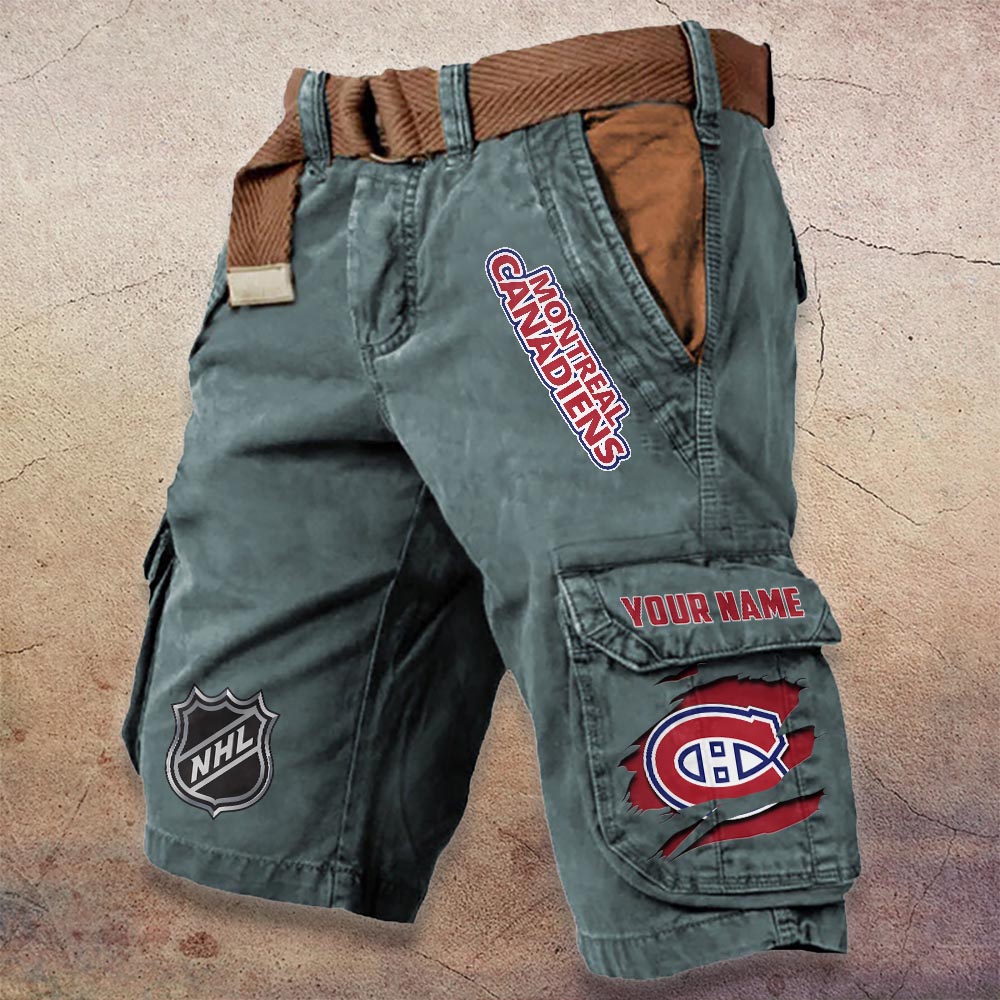 Sportswearmerch Montréal Canadiens NHL Denim Short For Fan