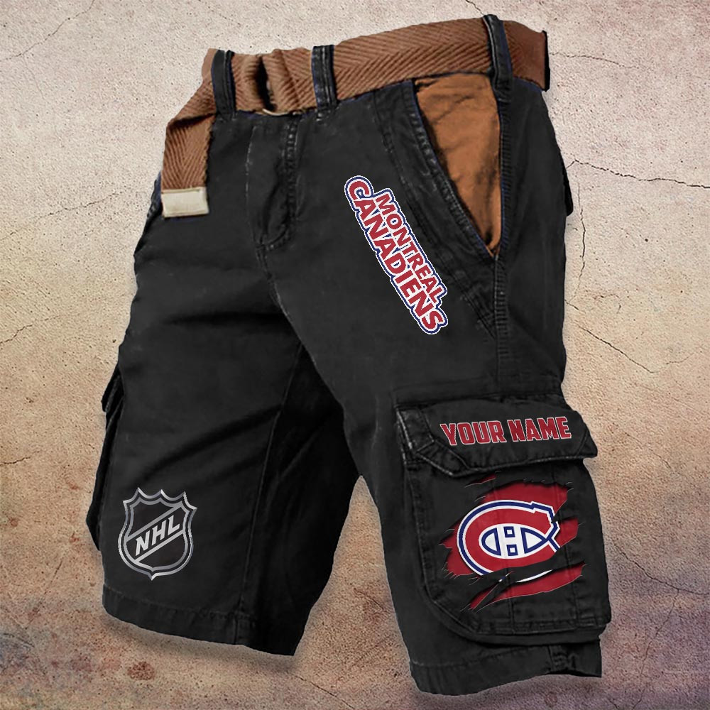 Sportswearmerch Montréal Canadiens NHL Denim Short For Fan