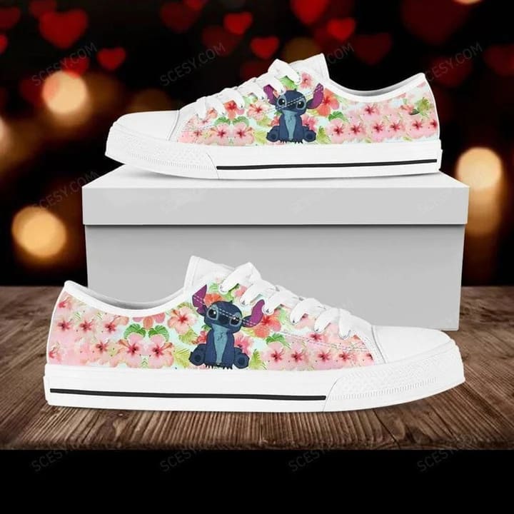 Sportswearmerch Movie Lilo And Stitch Disney Low Top Canvas Sneakers Shoes For Men And Women