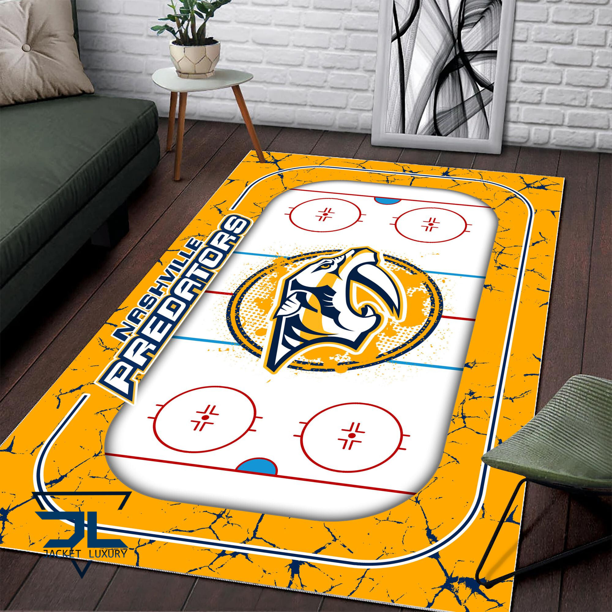Sportswearmerch Nashville Predators NHL Area Rug For Fan