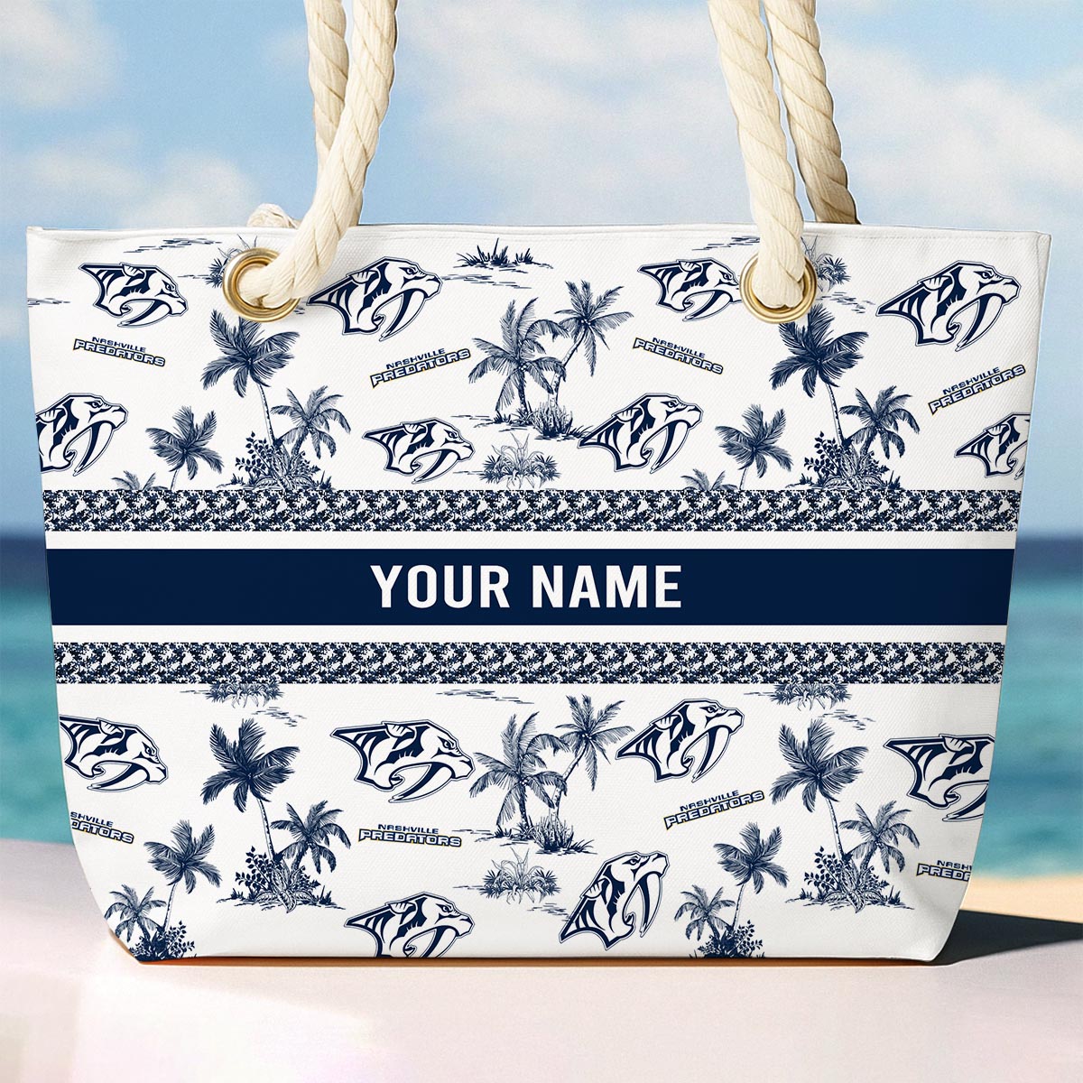 Sportswearmerch Nashville Predators NHL Beach Bag For Fan
