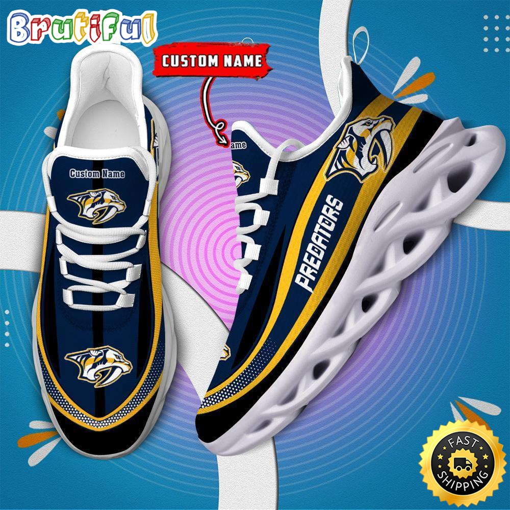Sportswearmerch Nashville Predators NHL Clunky Max Soul Shoes For Fan