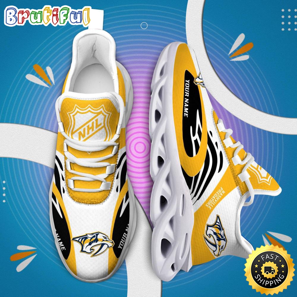 Sportswearmerch Nashville Predators NHL Max Soul Shoes For Fan