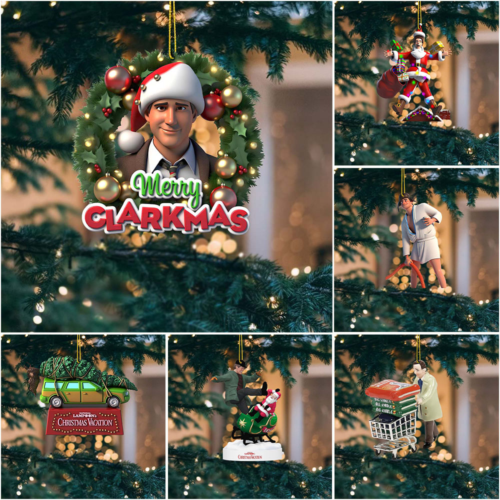 Sportswearmerch National Lampoon's Christmas Vacation x Christmas Acrylic Ornament Gift For Fan