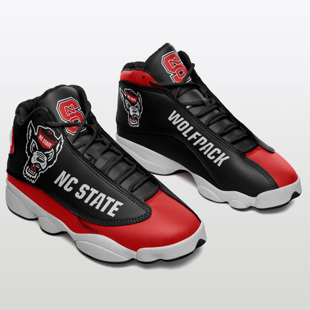 Sportswearmerch NC State Wolfpack NCAA AJ13 Sneakers Shoes For Men And Women