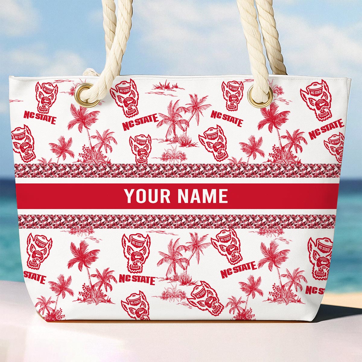 Sportswearmerch NC State Wolfpack NCAA Beach Bag For Fan