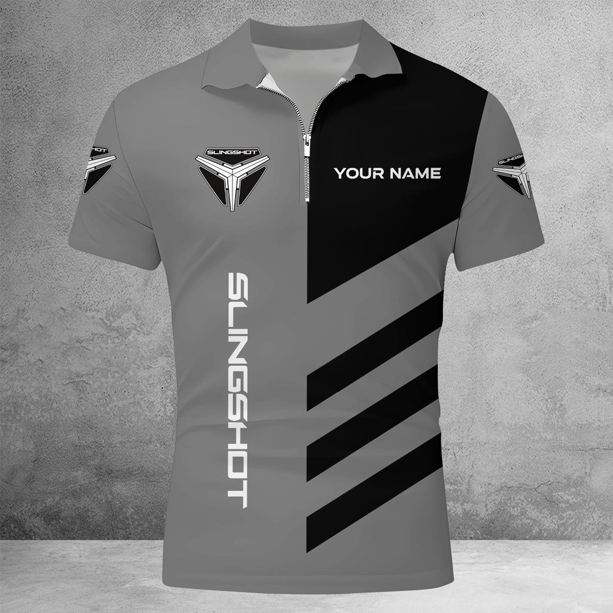 Sportswearmerch NC State Wolfpack NCAA Lapel Zip Polo Shirt For Fan