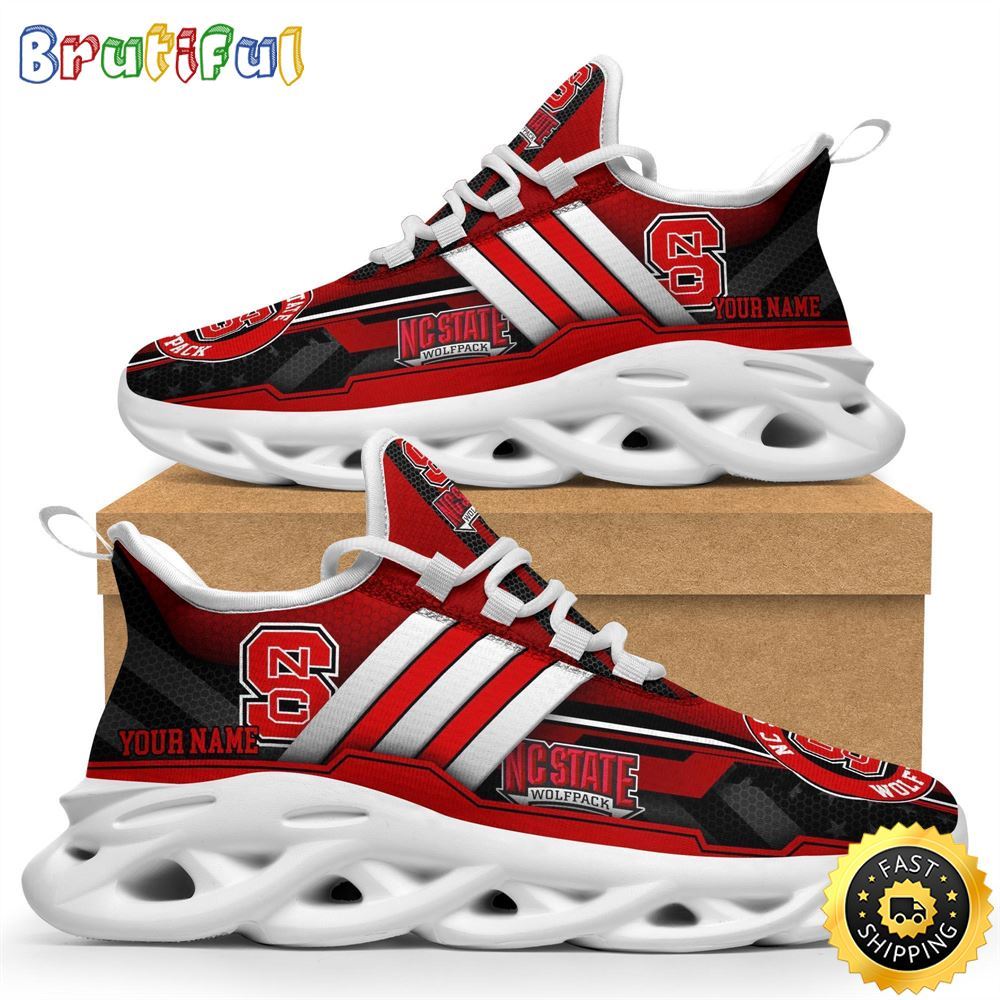 Sportswearmerch NC State Wolfpack NCAA Max Soul Shoes Sneakers For Fan