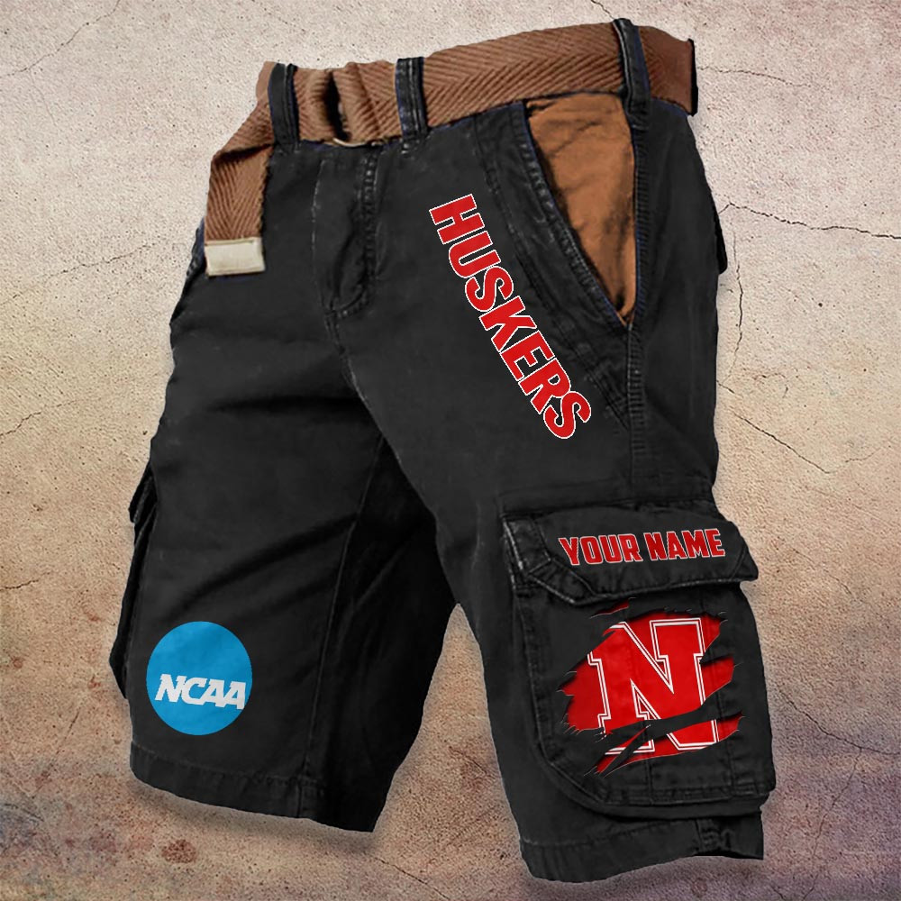 Sportswearmerch Nebraska Cornhuskers NCAA Denim Short For Fan