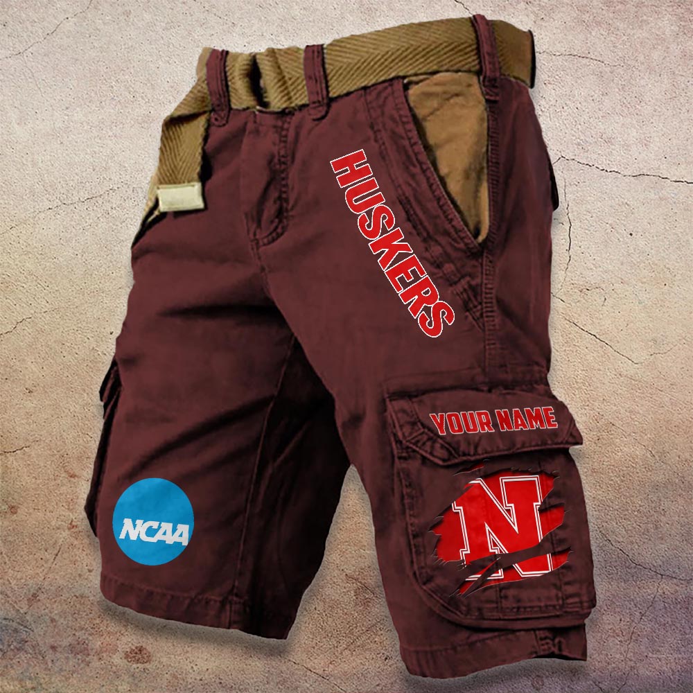 Sportswearmerch Nebraska Cornhuskers NCAA Denim Short For Fan