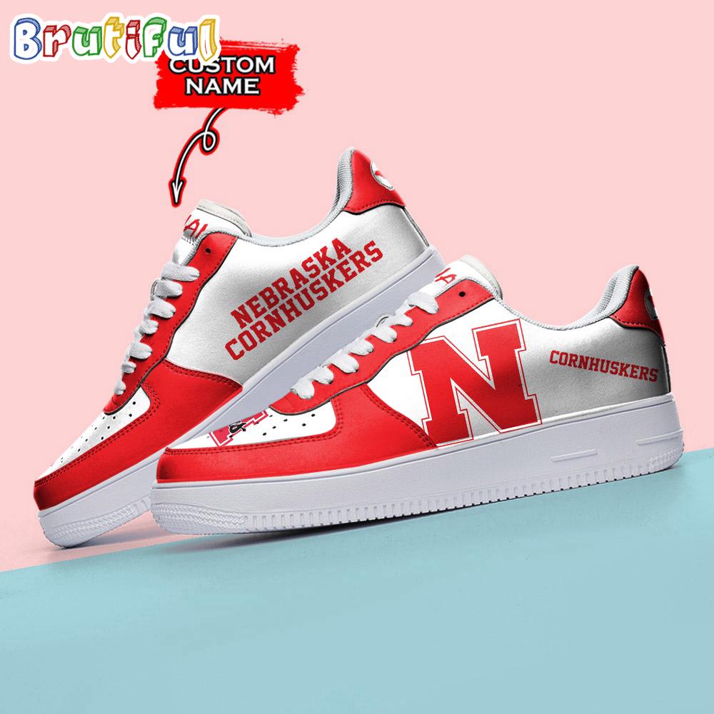 Sportswearmerch Nebraska Cornhuskers NCAA Sporty Air Low-Top Shoes For Men And Women