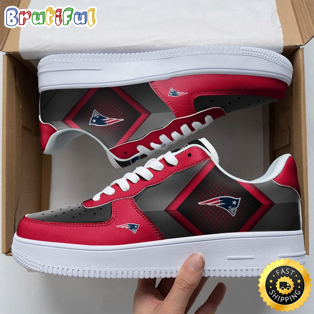 Sportswearmerch New England Patriots NFL Air Low-Top Sneakers Shoes For Men And Women