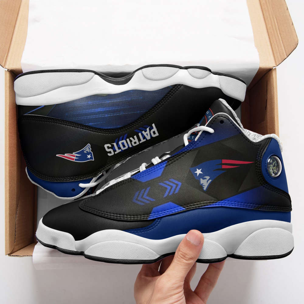 Sportswearmerch New England Patriots NFL AJ13 Sneakers Shoes For Men And Women