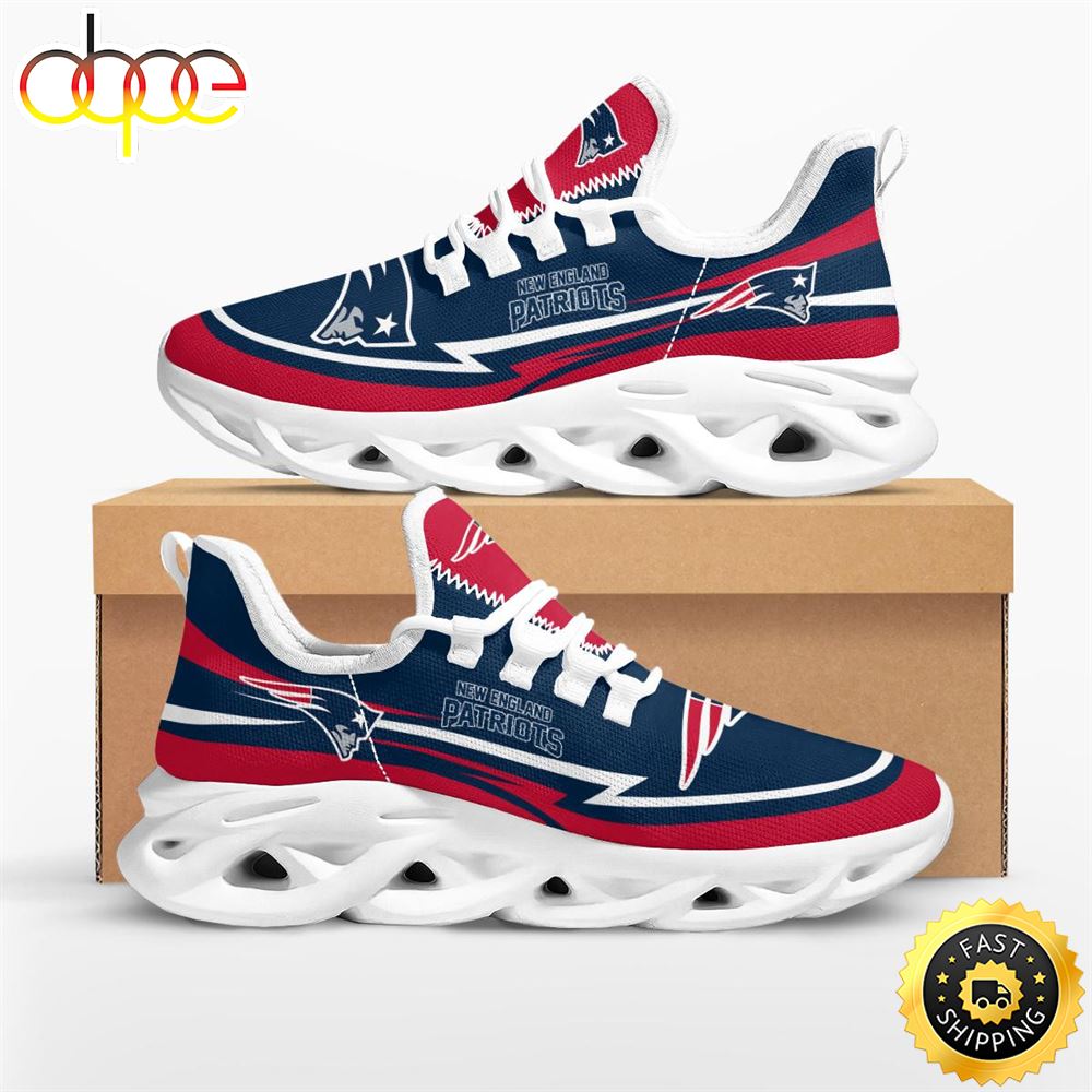 Sportswearmerch New England Patriots NFL Are Coming Curves Max Soul Shoes Sneakers For Men And Women