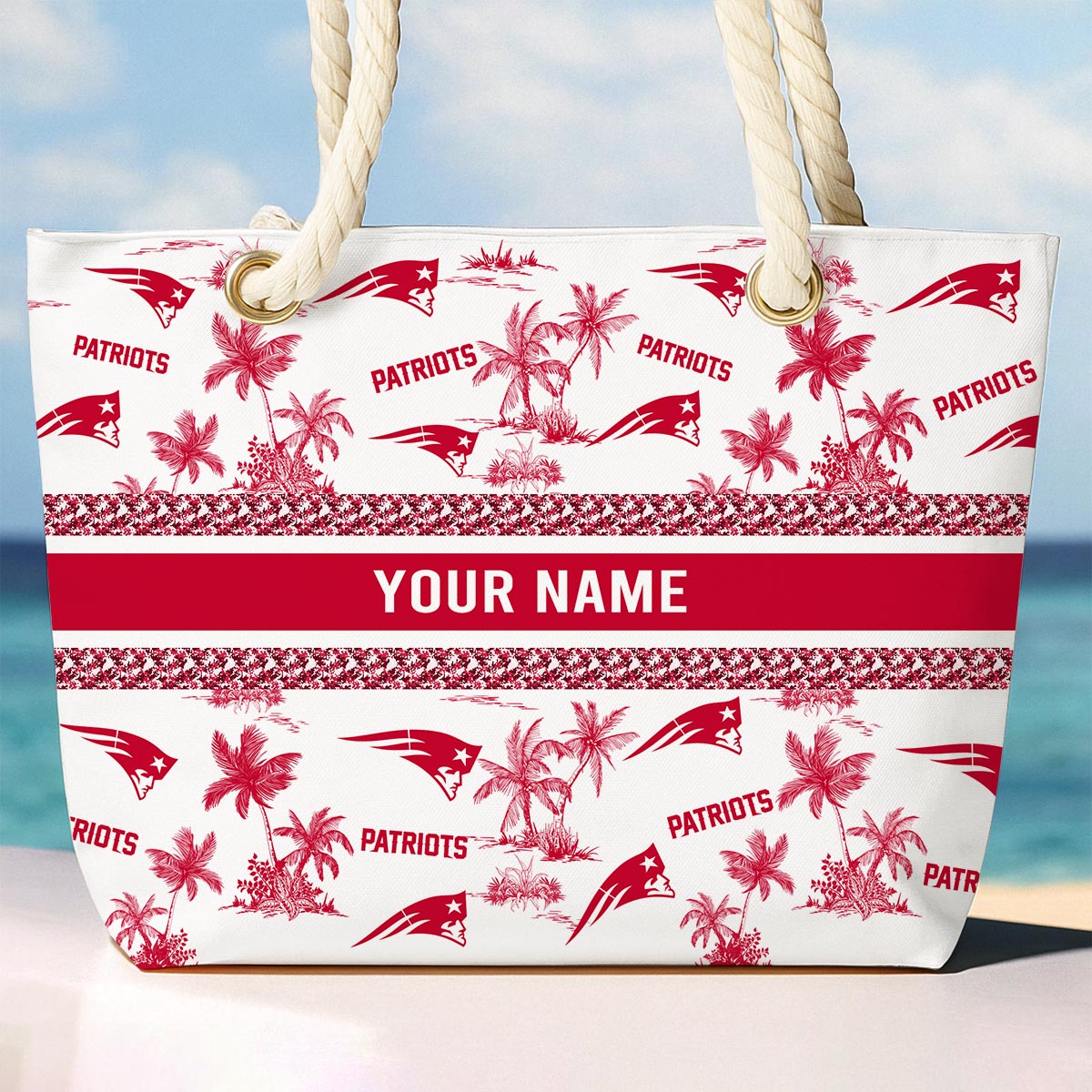 Sportswearmerch New England Patriots NFL Beach Bag For Fan