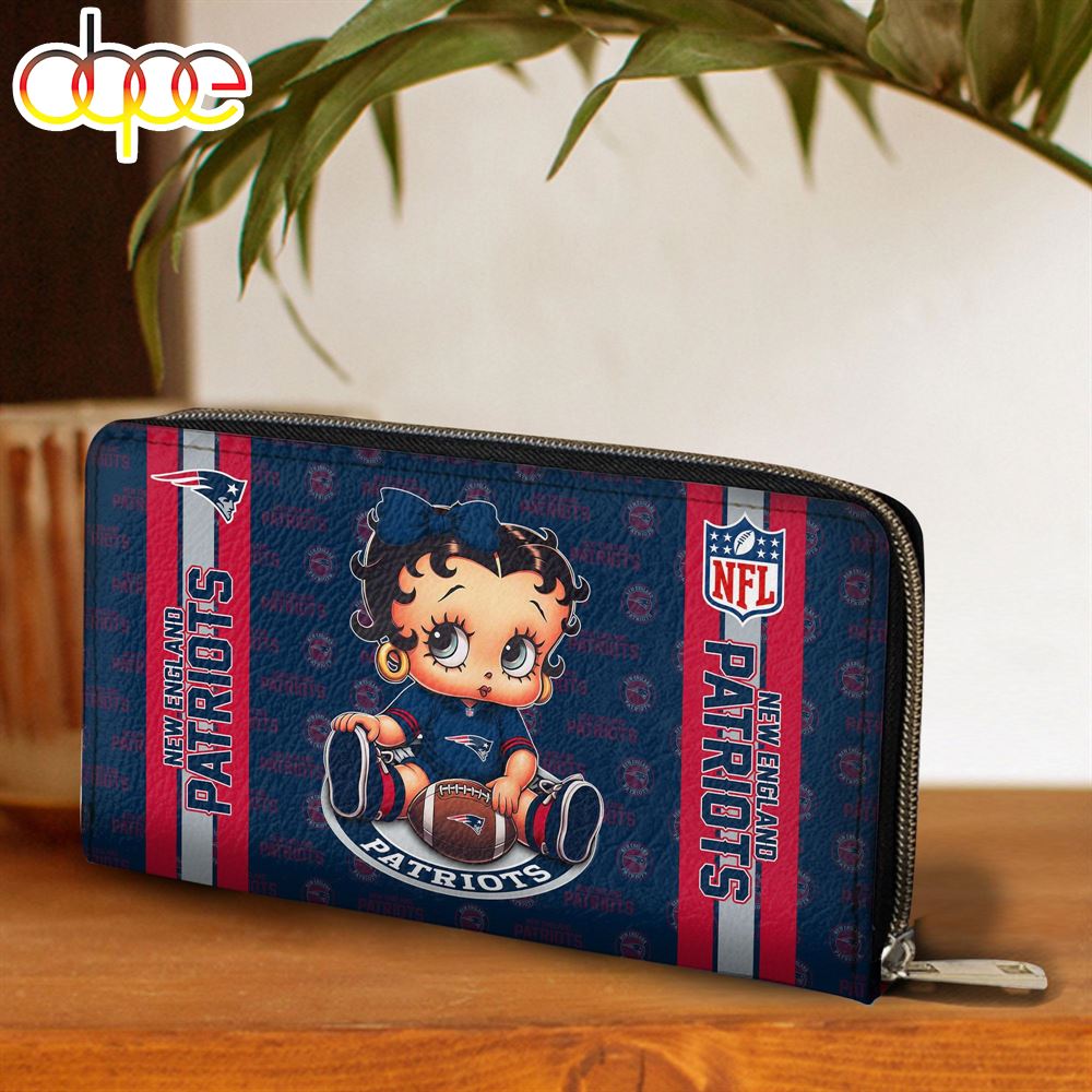 Sportswearmerch New England Patriots NFL Betty Boop Clutch Pure For Fan