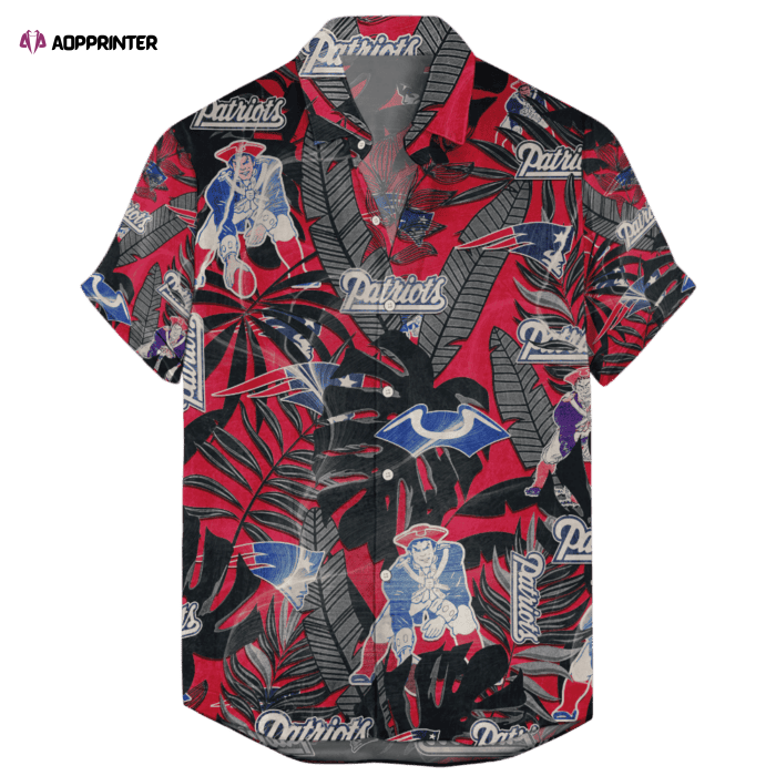Sportswearmerch New England Patriots NFL Personalized Hawaiian Shirt For Fan
