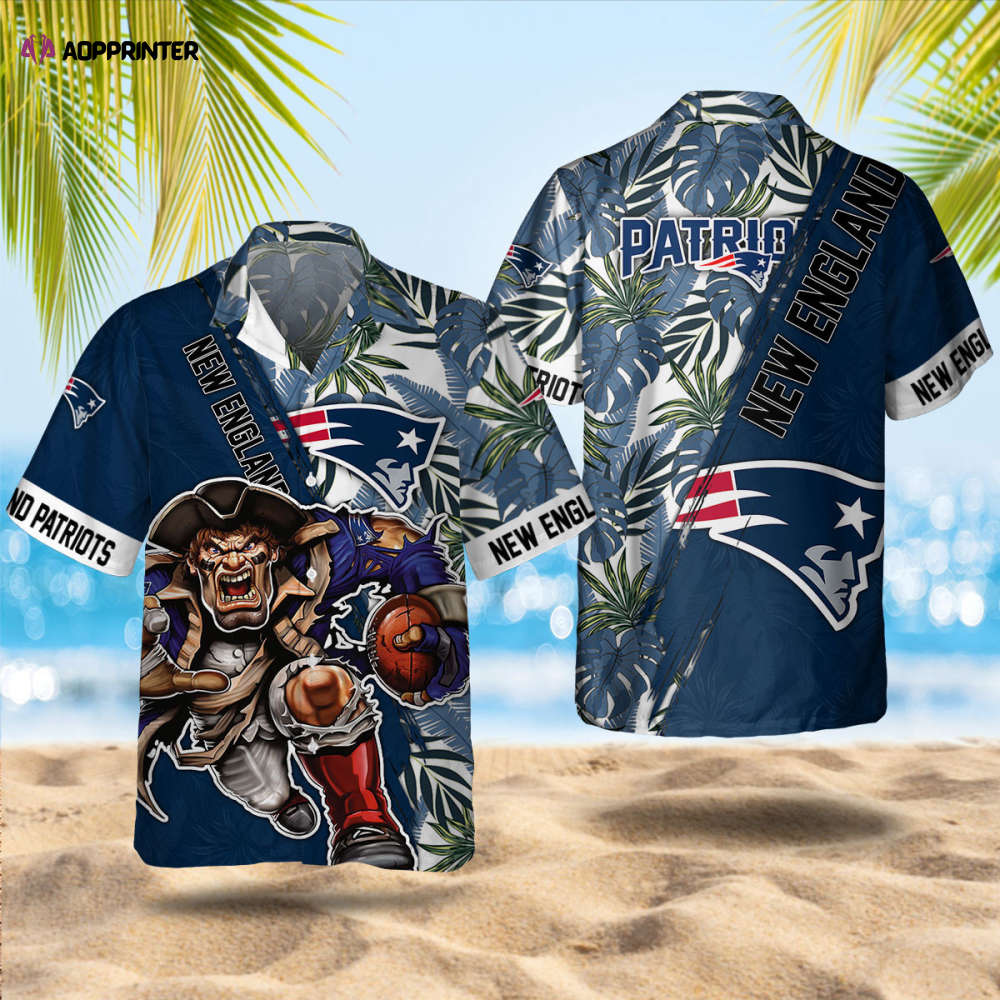 Sportswearmerch New England Patriots NFL Personalized Hawaiian Shirt For Fan