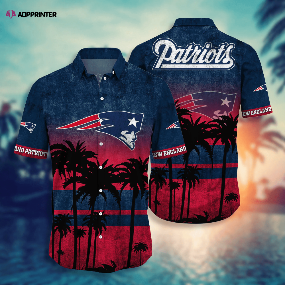 Sportswearmerch New England Patriots NFL Personalized Hawaiian Shirt For Fan