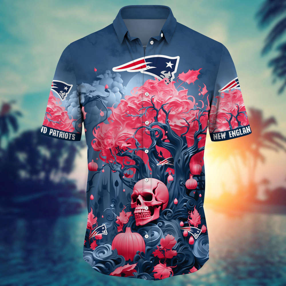 Sportswearmerch New England Patriots NFL Personalized Hawaiian Shirt For Fan