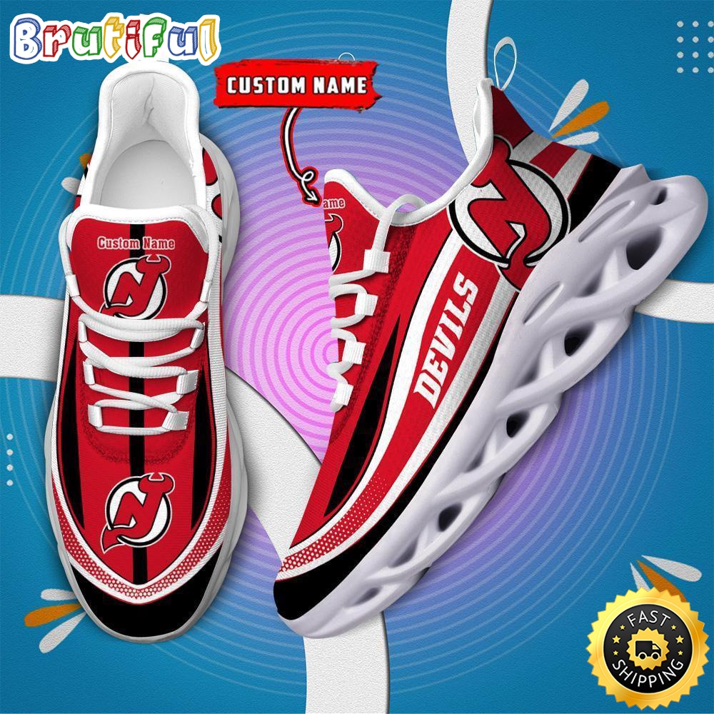 Sportswearmerch New Jersey Devils NHL Clunky Max Soul Shoes For Fan