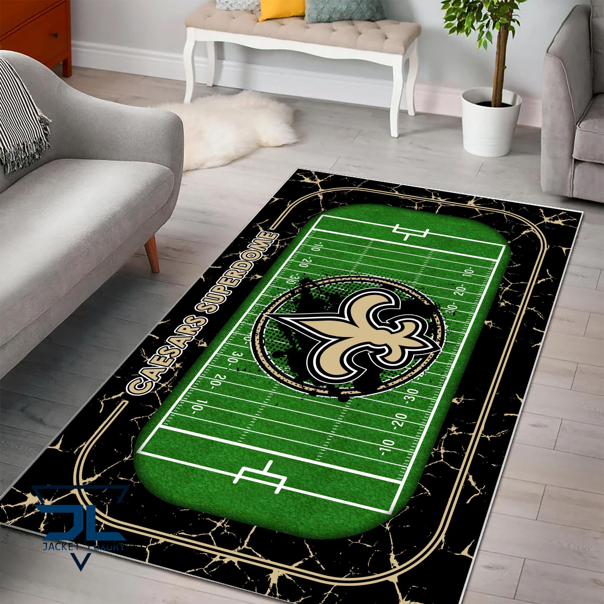 Sportswearmerch New Orleans Saints NFL Area Rug For Fan