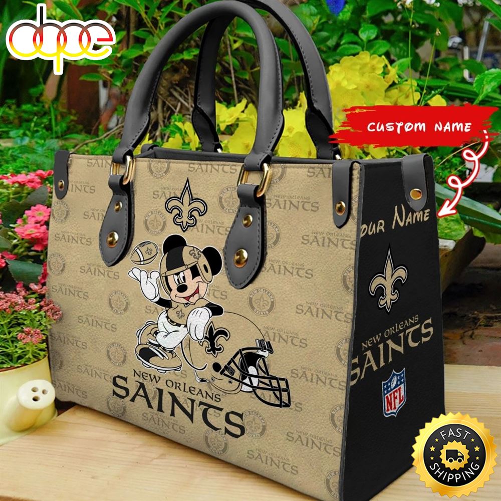 Sportswearmerch New Orleans Saints NFL Leather Bag For Fan