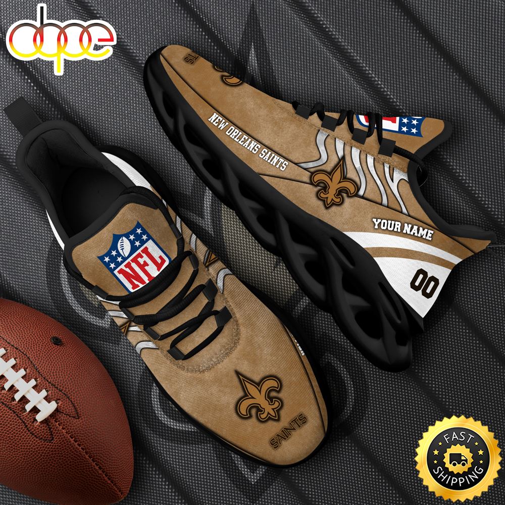 Sportswearmerch New Orleans Saints NFL Max Soul Shoes Sneakers For Men And Women