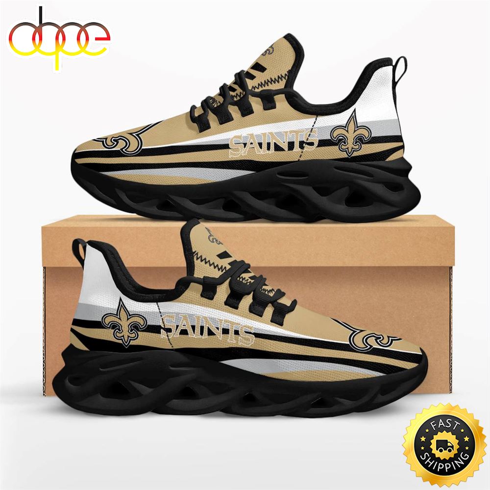 Sportswearmerch New Orleans Saints NFL Max Soul Shoes Sneakers For Men And Women