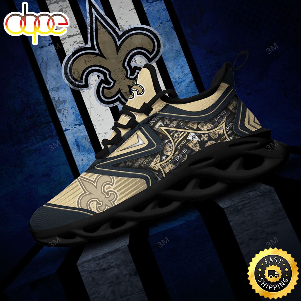 Sportswearmerch New Orleans Saints NFL Max Soul Shoes Sneakers For Men And Women