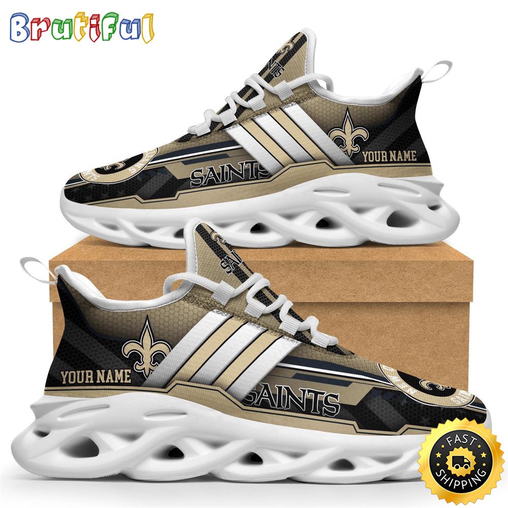 Sportswearmerch New Orleans Saints NFL Sneaker Max Soul Shoes For Fan