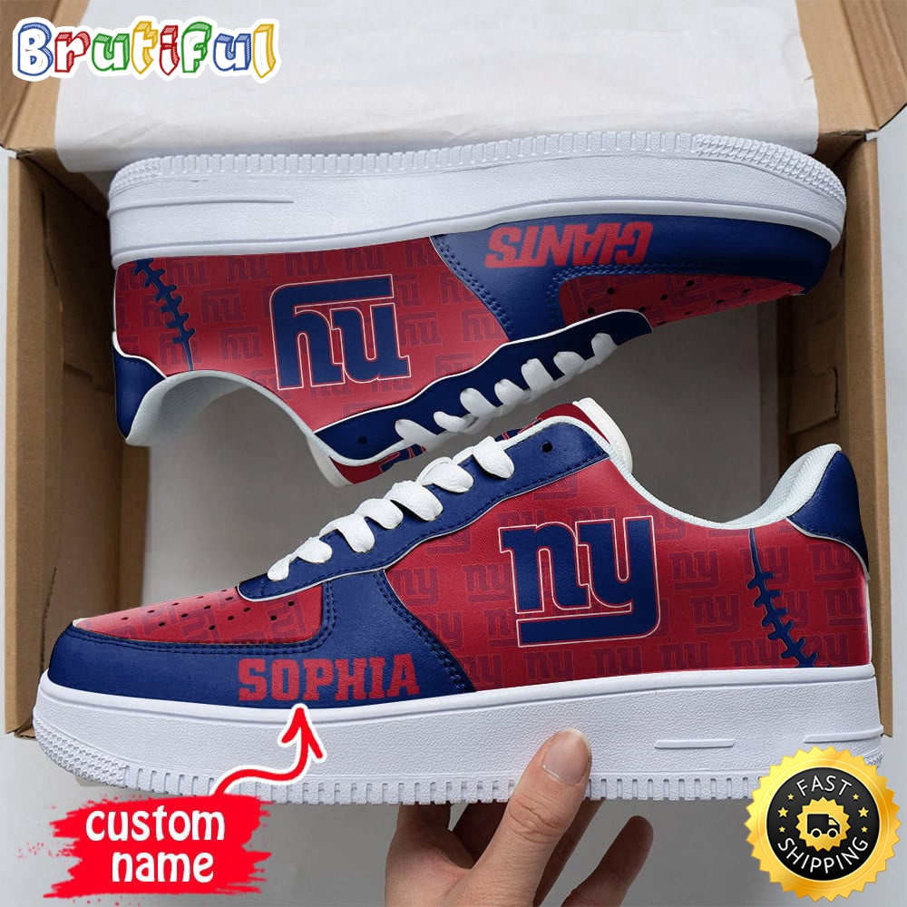 Sportswearmerch New York Giants NFL Air Low-Top Sneakers Shoes For Men And Women