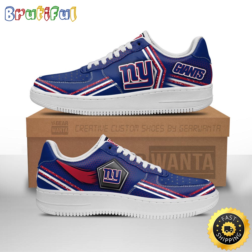 Sportswearmerch New York Giants NFL Air Low-Top Sneakers Shoes For Men And Women