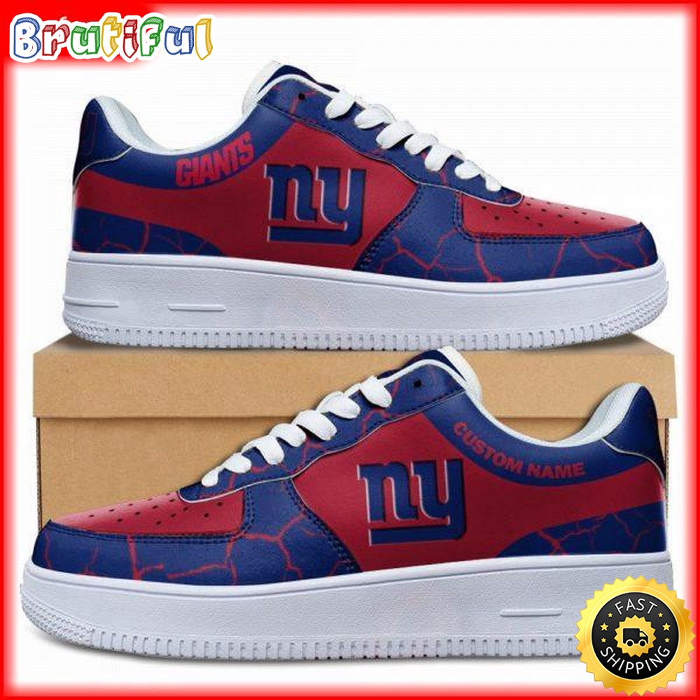 Sportswearmerch New York Giants NFL Air Low-Top Sneakers Shoes For Men And Women