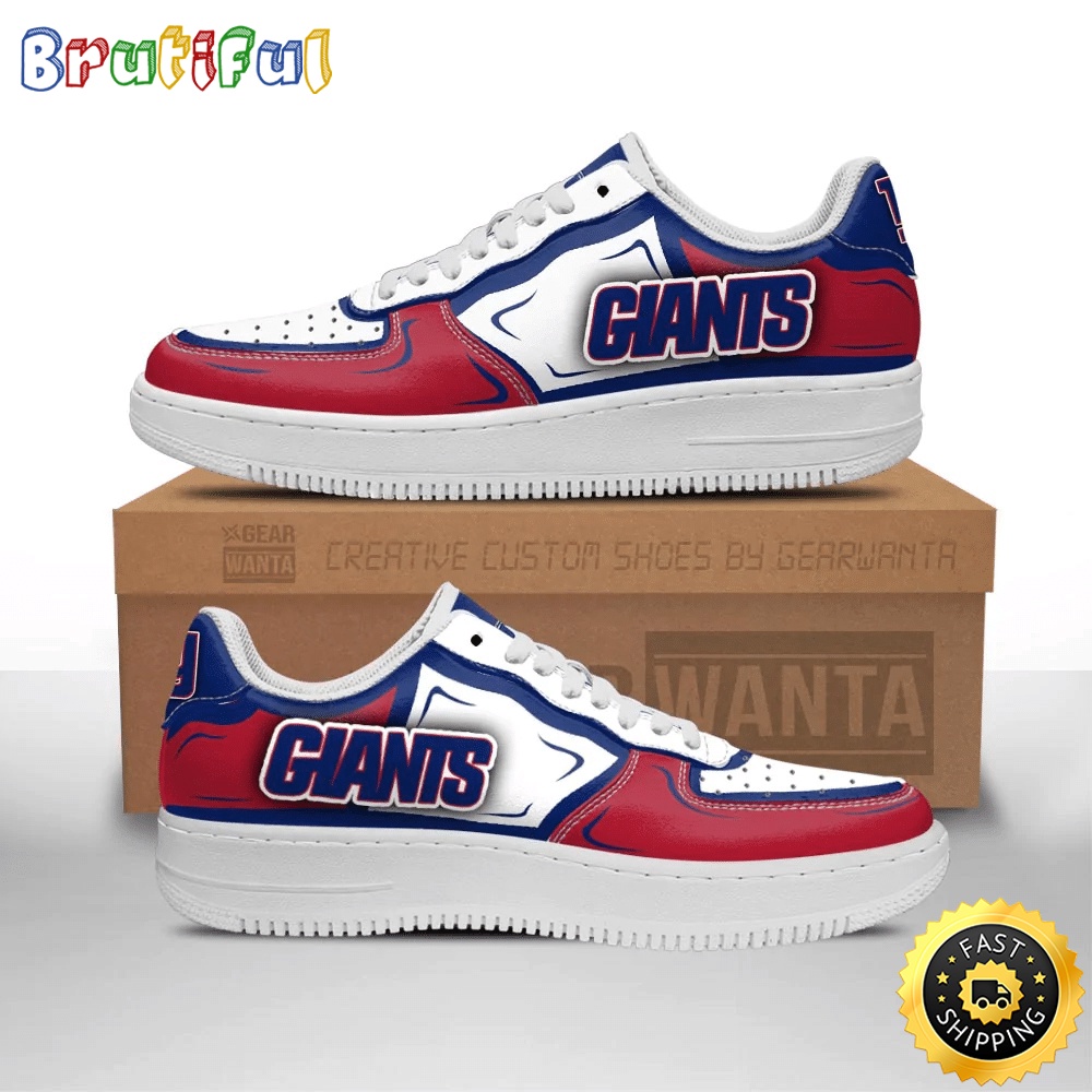 Sportswearmerch New York Giants NFL Air Low-Top Sneakers Shoes For Men And Women
