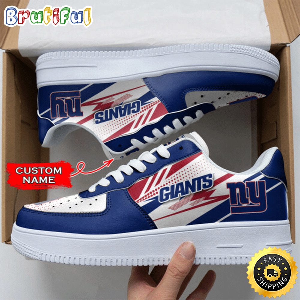 Sportswearmerch New York Giants NFL Air Low-Top Sneakers Shoes For Men And Women