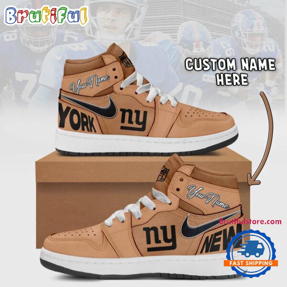 Sportswearmerch New York Giants NFL AJ1 High Sneakers Shoes For Men And Women