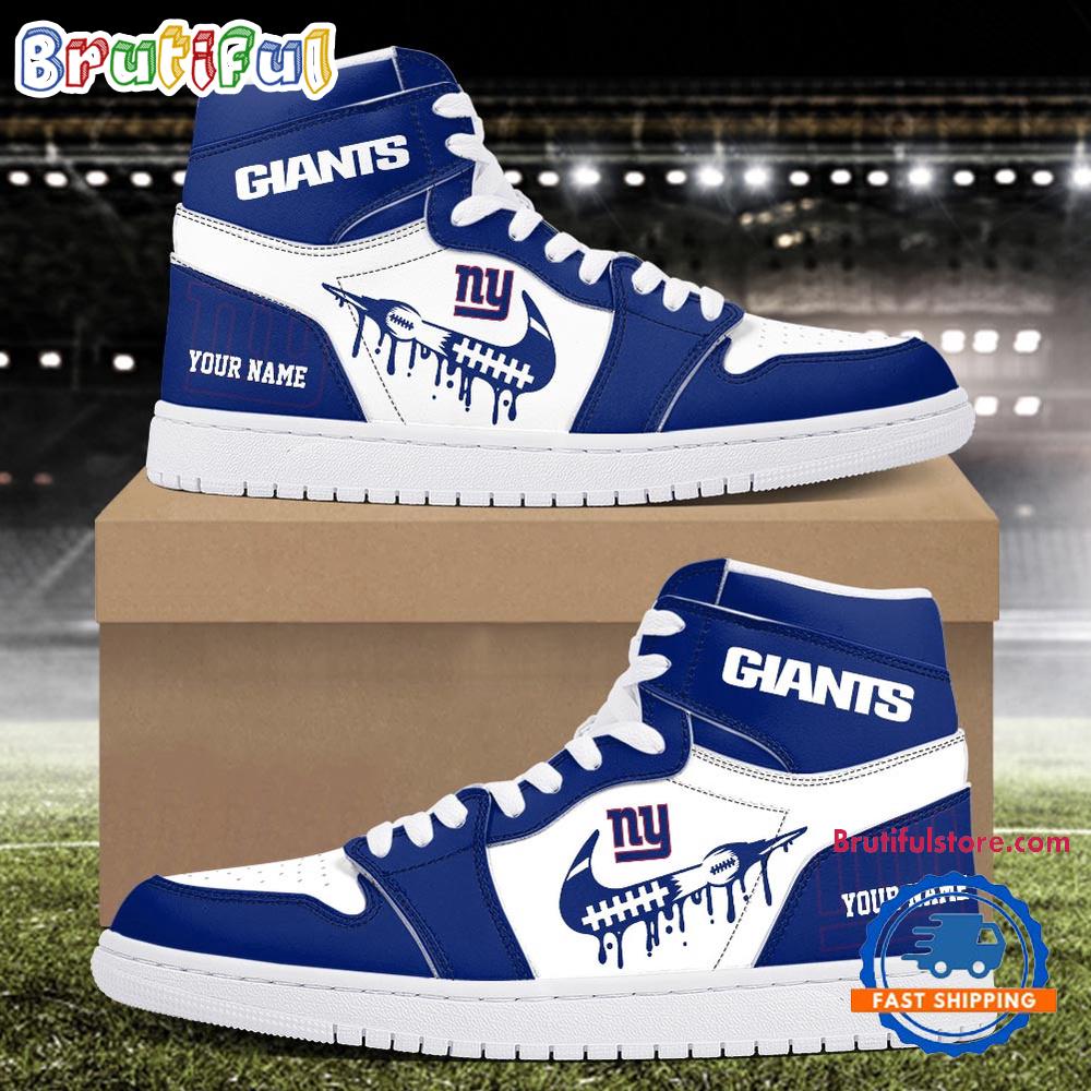 Sportswearmerch New York Giants NFL AJ1 High Sneakers Shoes For Men And Women