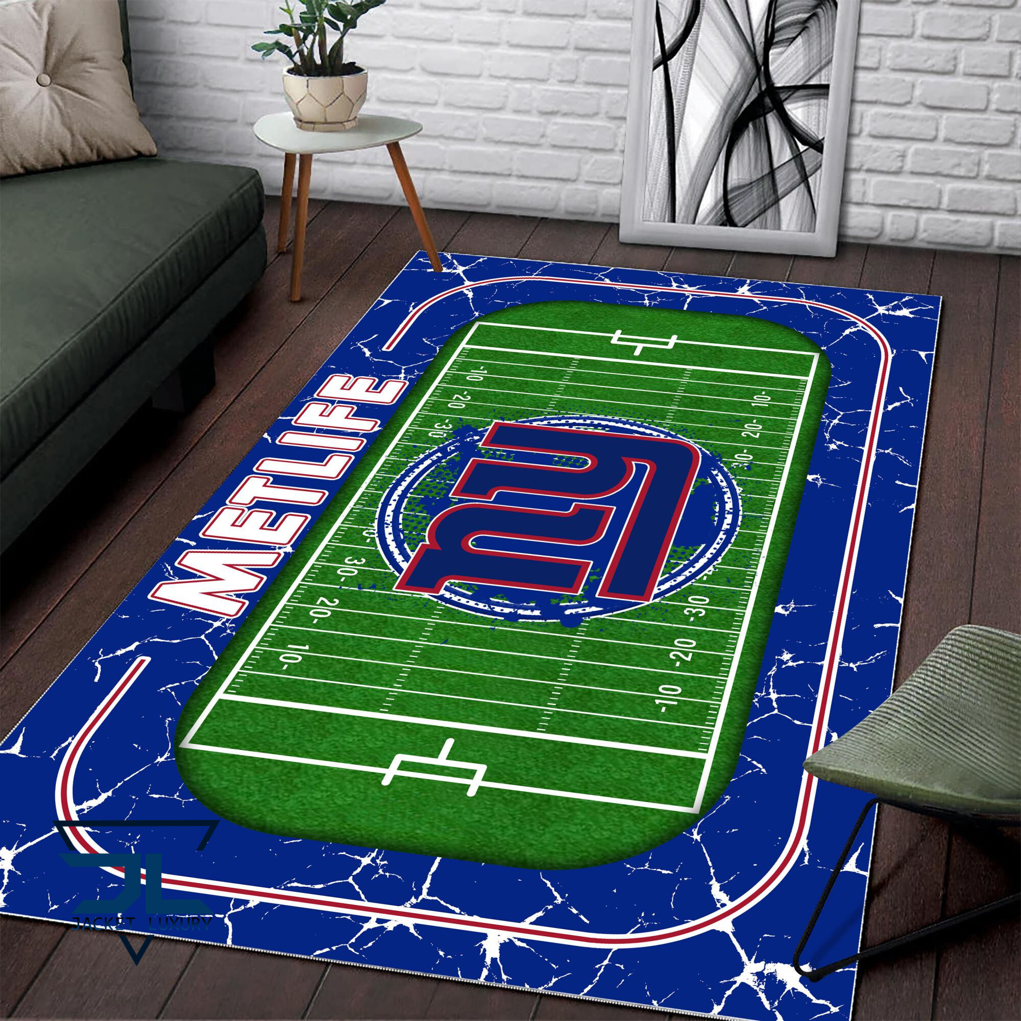Sportswearmerch New York Giants NFL Area Rug For Fan