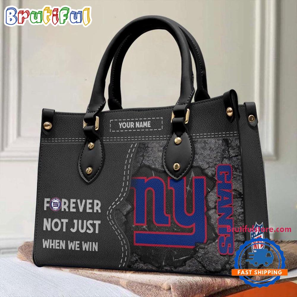 Sportswearmerch New York Giants NFL Leather Hand Bag For Fan