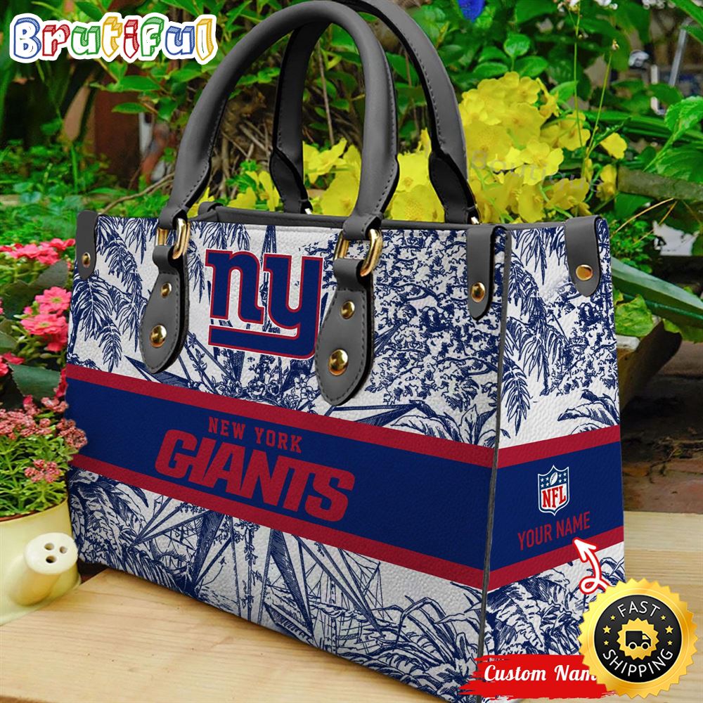 Sportswearmerch New York Giants NFL Leather Handbag For Fan