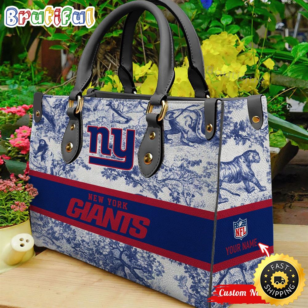 Sportswearmerch New York Giants NFL Leather Handbag For Fan